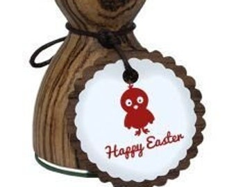 Stemplino L Stempel - Easter Chick - Holzstempel zum Basteln Scrapbooking Bullet Journal Alben Geschenke Karten selbstmachen