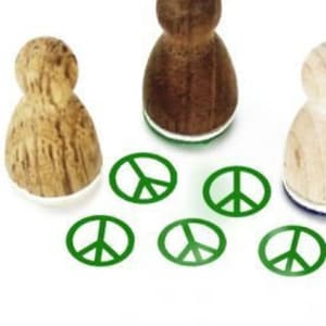 Mini francobollo Stemplino Pace, serie 6