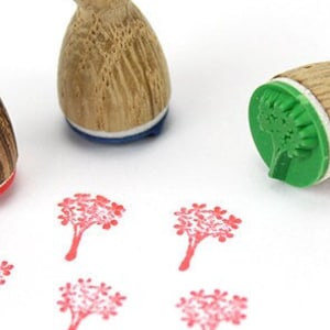 Mini timbro Stemplino fiori, serie 2