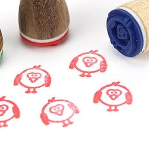 Stemplino ministempel Vroni Vogel, serie 3