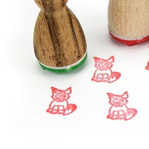 Mini francobollo Stemplino Funda Fuchs, serie 3