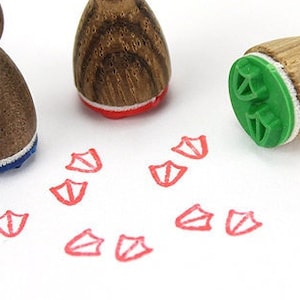Stemplino Mini Stamp - Duck Feet - Mini Stamp Dagboek Journal Farm Animals Gnome Traces Duck Footprints Footprint Gnome Accessoires