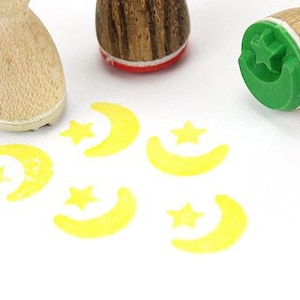 Stempelno mini-stempel maan, serie 2