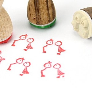 Stempel - Paar - Motivstempel Hochzeit Mensch