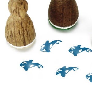 Stemplino Ministempel Orca Wal Meer Tiere Aquarium Zoo