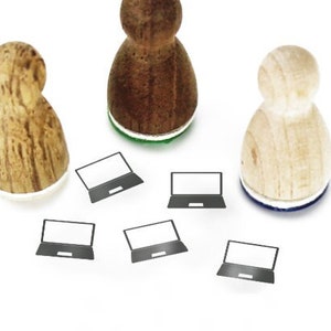 Stemplino Ministempel Laptop , Serie 6