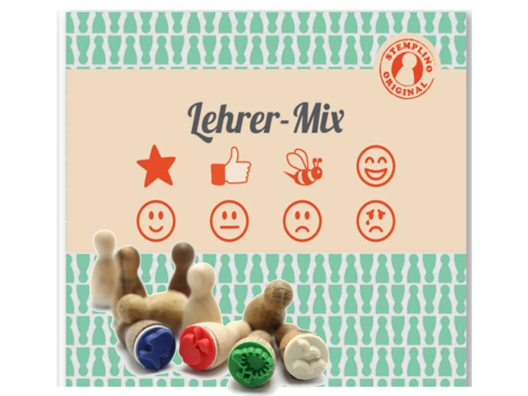 Set 5 Timbri Motivazionali Per Bambini - Per Insegnanti E Compiti A Casa - Foto 8