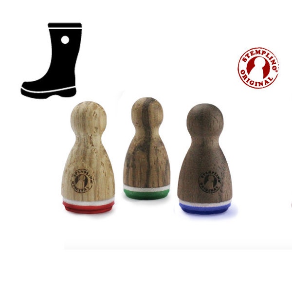 Ministempel Gummistiefel