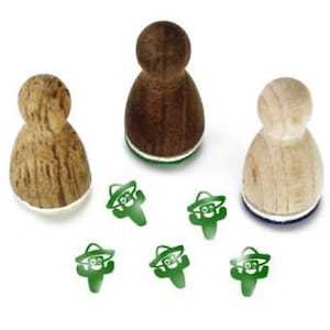 Stemplino mini timbro cactus