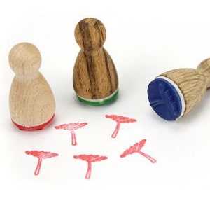 Mini francobollo Stemplino albero del deserto, serie 3