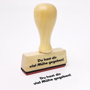 Tampon d'enseignant -Vous faites beaucoup d'efforts !- Tampon d'enseignant d'école primaire avec dicton et motif, tampon de motivation des élèves 50 mm x 15 mm