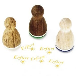 Mini francobollo Stemplino Erfurt