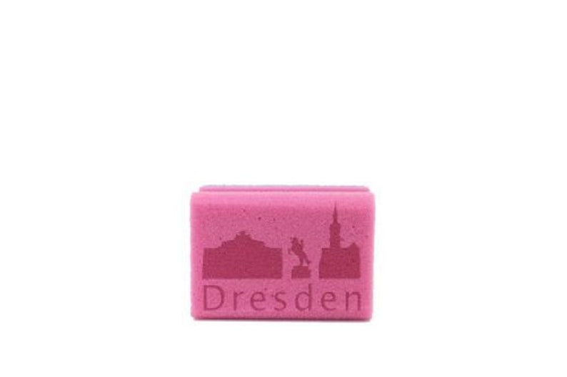 City Sponge Dresden Skyline : Pink image 1