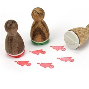 Carriola mini francobollo Stemplino, serie 3