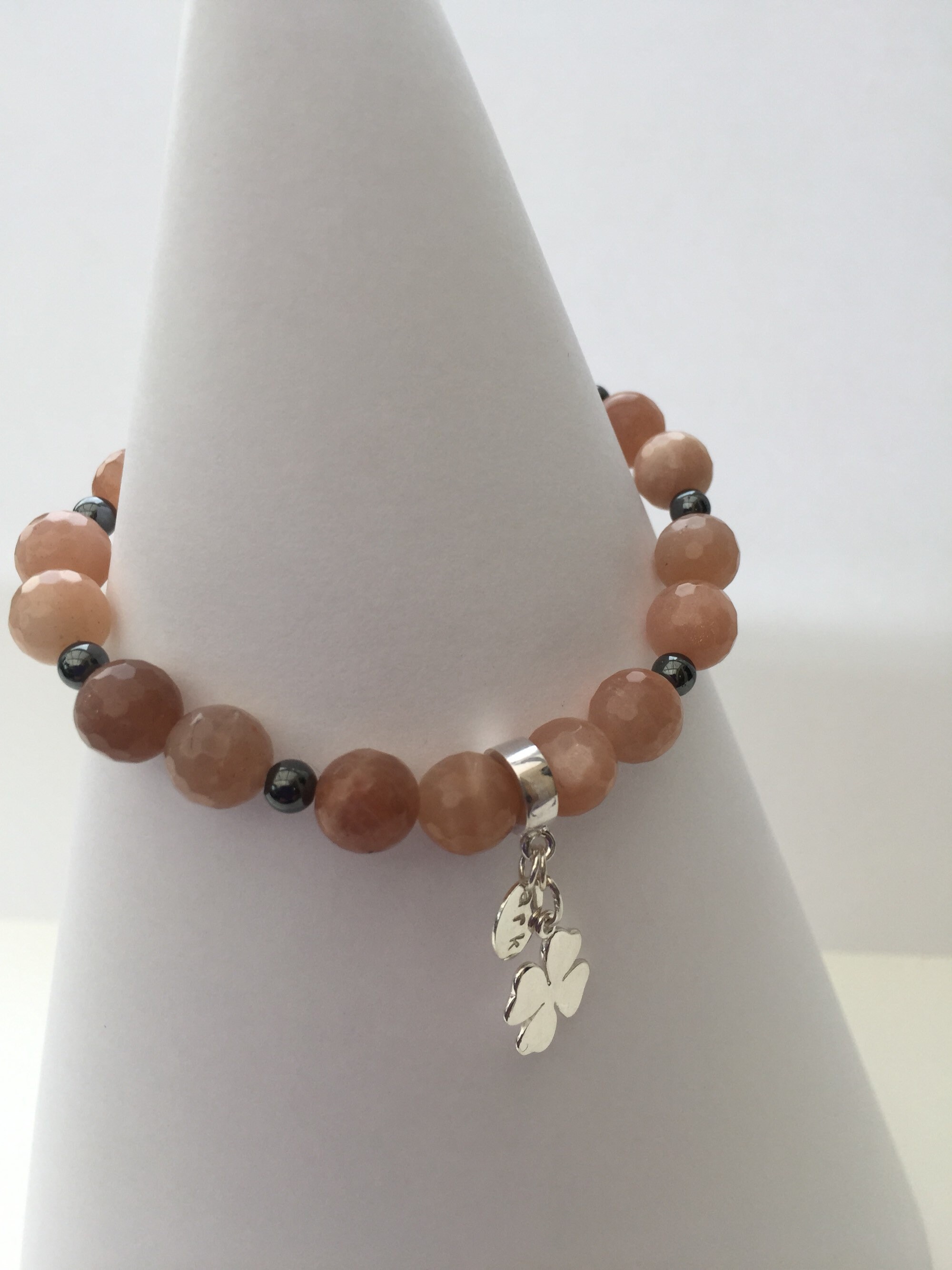 Crystal Bracelet Good Luck Bracelet Sunstone bracelet Healing Etsy