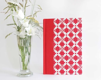 Address book "red and white"