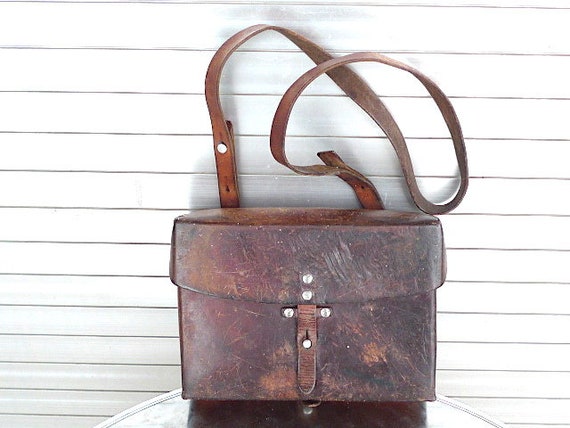 vintage swiss army leather bags