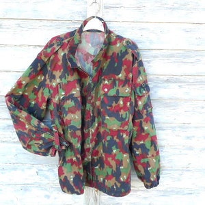 Veste Vintage 17ème Régiment D’Artillerie – Style Armée Français, Taille L/XL