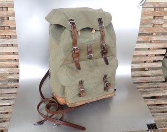 1990年代のヴィンテージミリタリーバックパック | フランス軍リュック