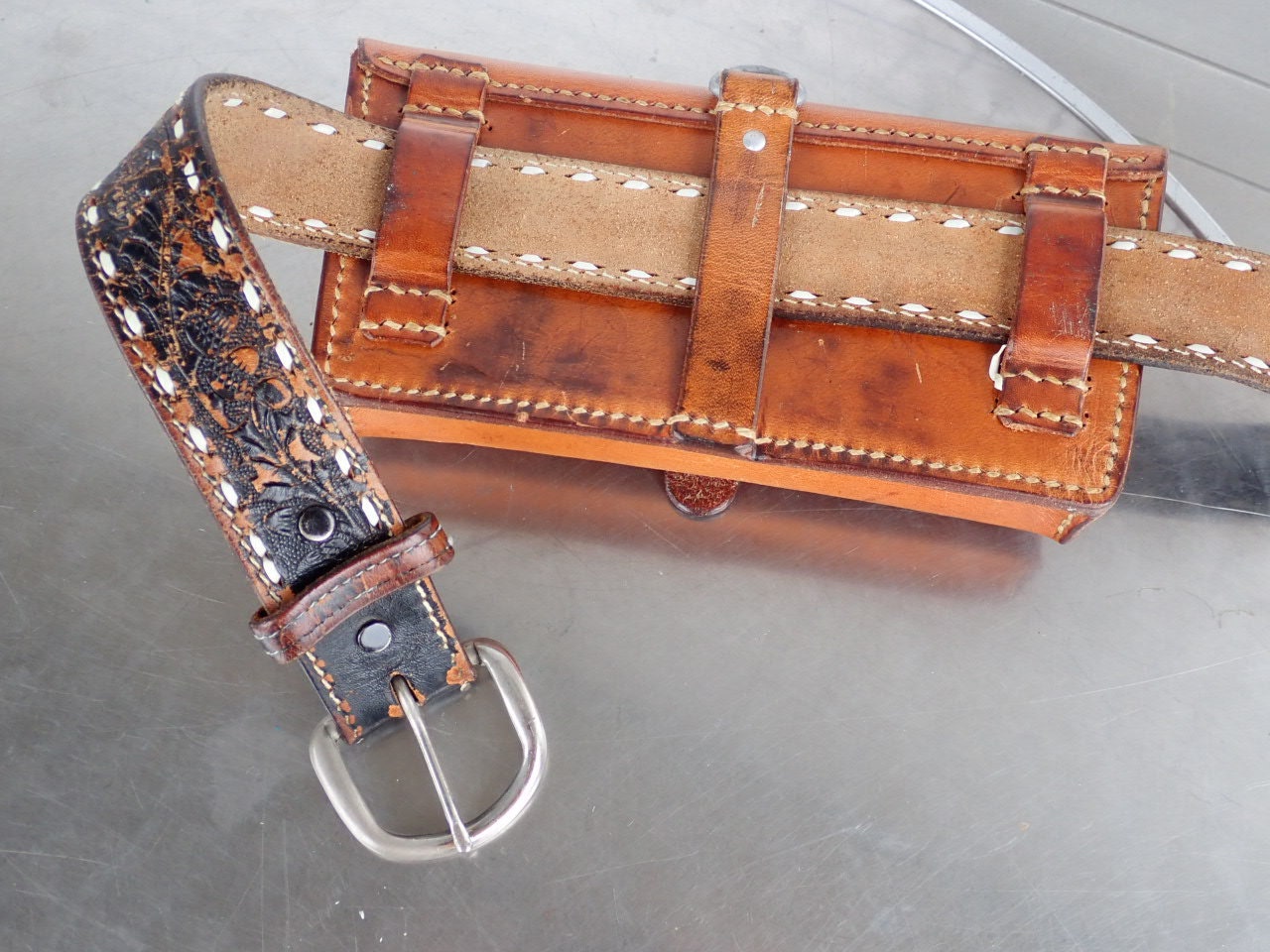 1966 Swiss Army Bag Vintage Belt Bag Magazine Bag Swiss
