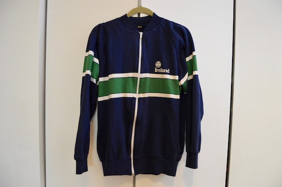 Vintage 1960s Ireland Zip Up Sweatshirt