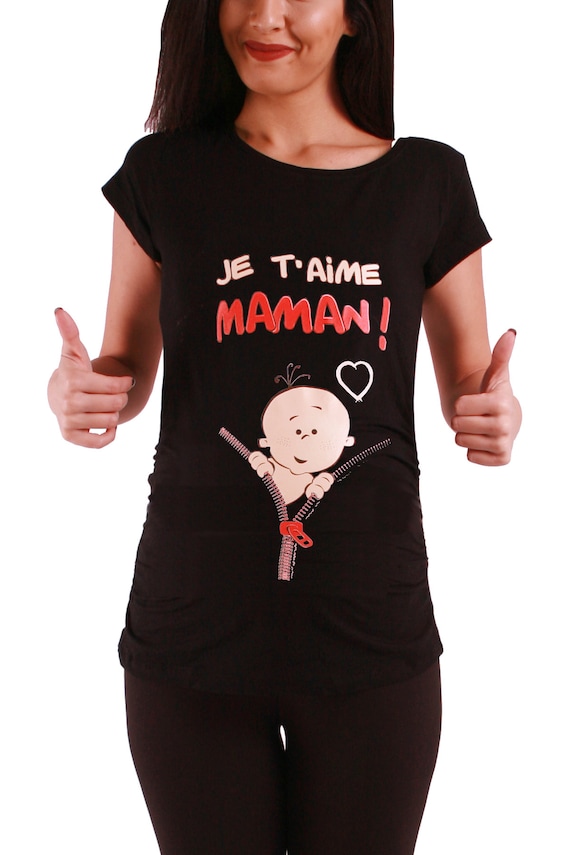 Regalo Compleanno Incinta Toccare Pancia Domande Gravidanza Maglietta - Foto 13