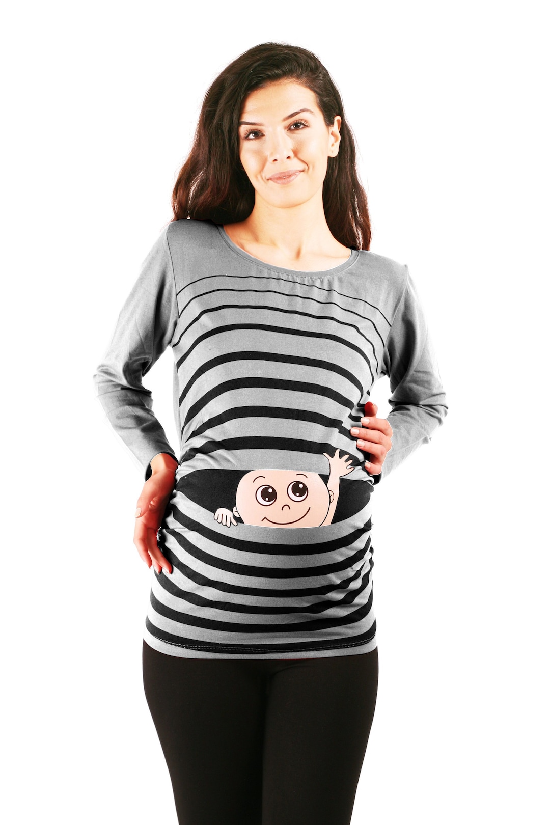 T-shirts de maternité Wave Wave Baby | T-shirt de maternité | T-shirt