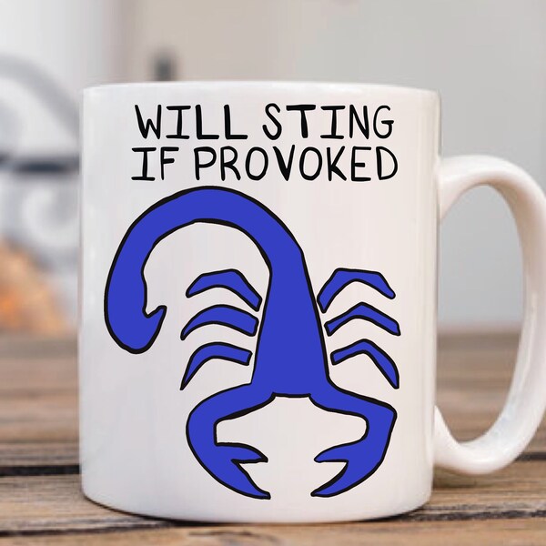 Zodiac • Scorpio • Scorpion Will Sting Mug