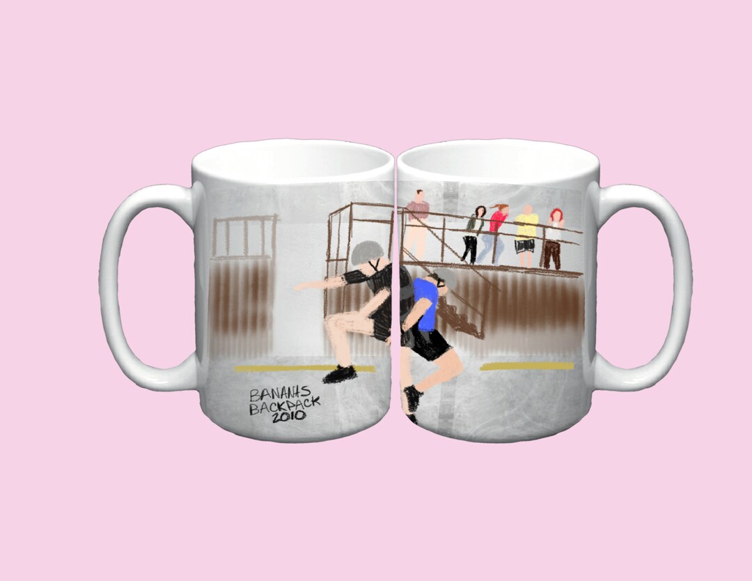 CT Bananas Backpack Sketched Mug Etsy