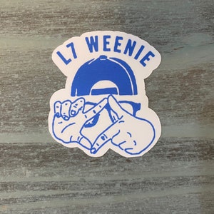 L7 Weenie Sticker