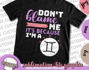 Gemini, Zodiac Sign, Zodiac Tees, (SVG/PNG/JPG)