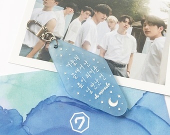 GOT7 Miracle acrylic hotel keychain