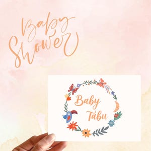 Baby Tabu - Babyparty Spiel