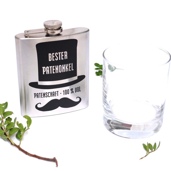 Flask godfather gift