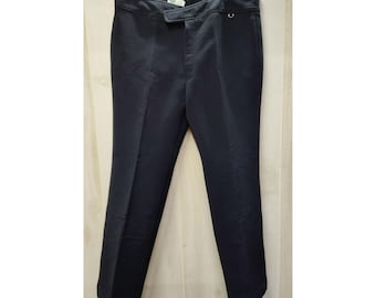 PEREGRINE Vintage Black Ski Snow Mens Size 40 (38) Pant Stirrup Japan Wool Blend