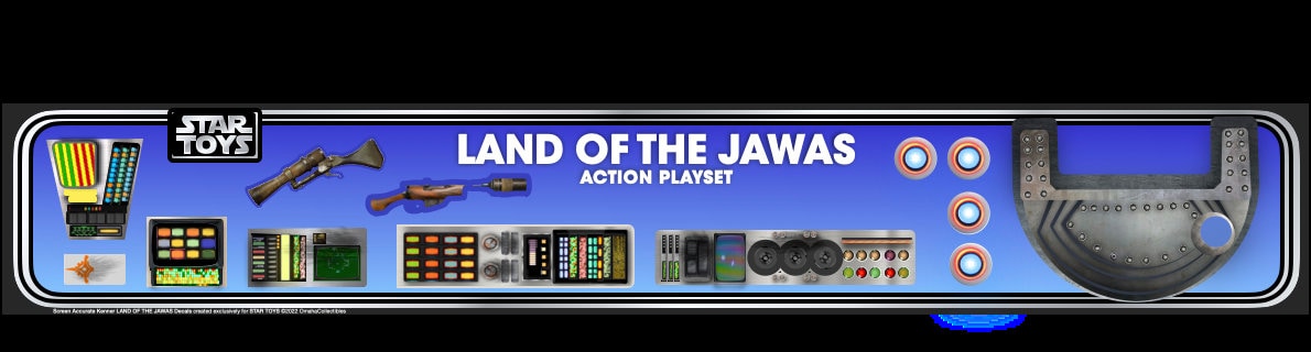 Land Of The Jawas Vintage Kenner Star Wars Land Of The Jawas