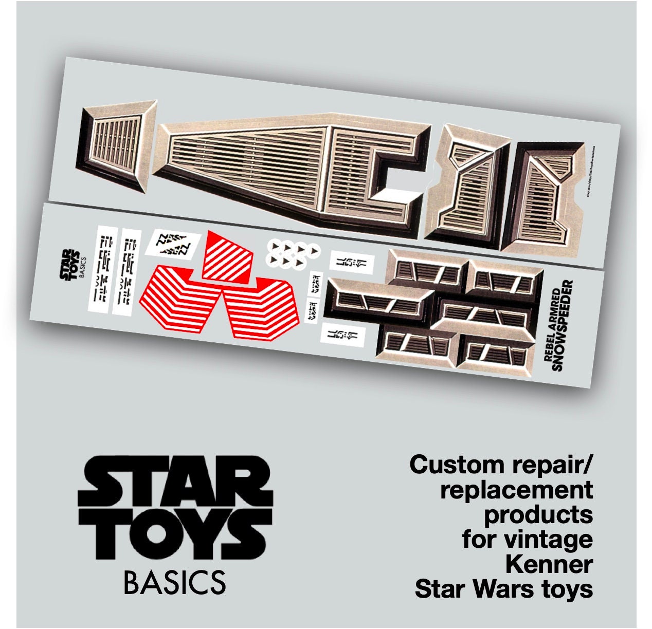 Kenner Snowspeeder - Etsy Kenner Snowspeeder - Etsy