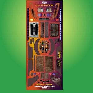 The ULTIMATE Collection - Vintage Kenner CLOUD CAR replacement stickers