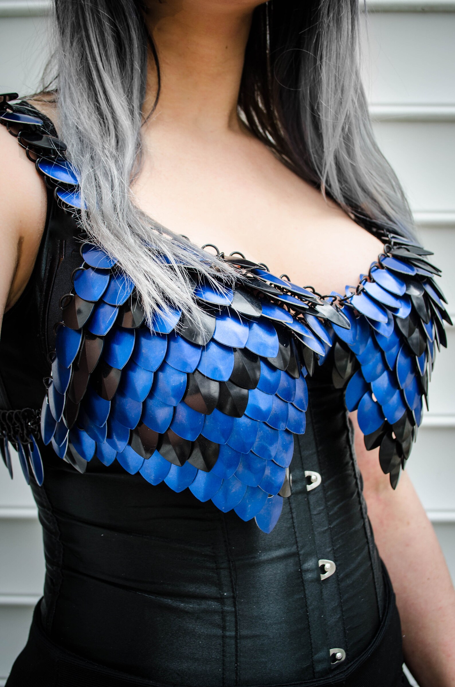 Custom Scale Mail Bikini Top unlined Etsy