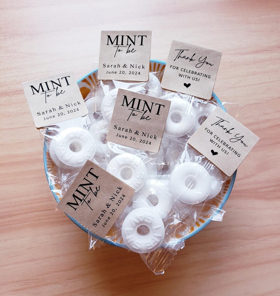 100 Mint to Be Wedding Favors Life Savers Mints for Guest Personalized ...