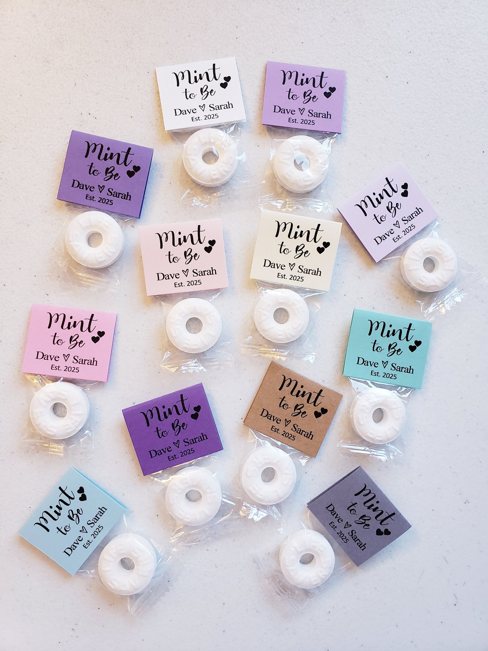 Mint to Be Wedding Favors for Guests Cheap in Bulk Personalized Custom ...