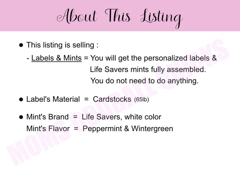 Wedding Favors Mint To Be Life Savers Mints for guests in bulk Personalized Party Labels Tags Stickers, Wedding Mints, Custom Cute Favors image 3