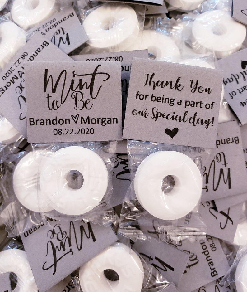 Mint to Be Wedding Favors for Guests in Bulk Lifesaver Mints Etsy