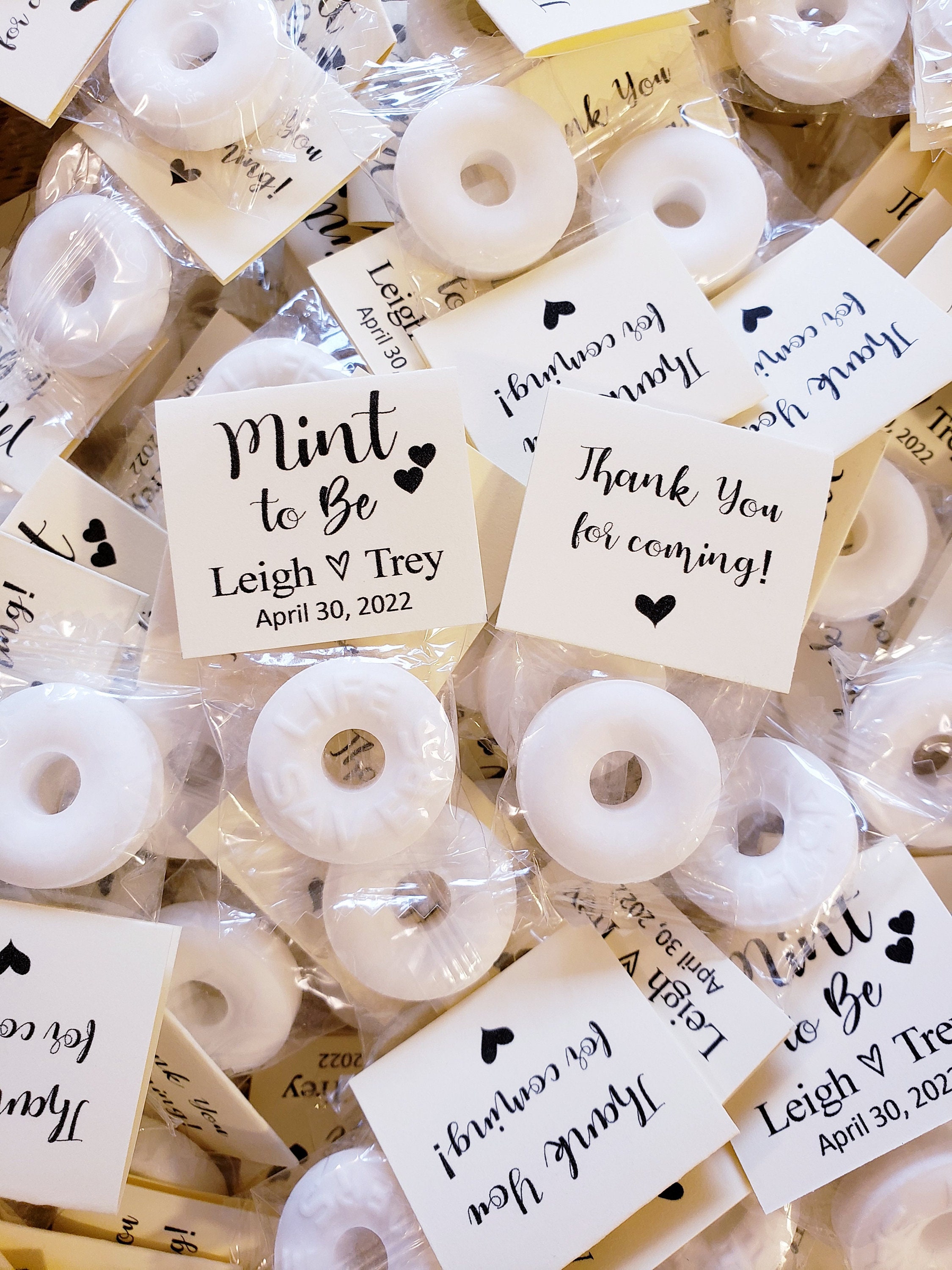 Mint to Be Wedding Favors for Guests Cheap in Bulk Personalized Custom ...