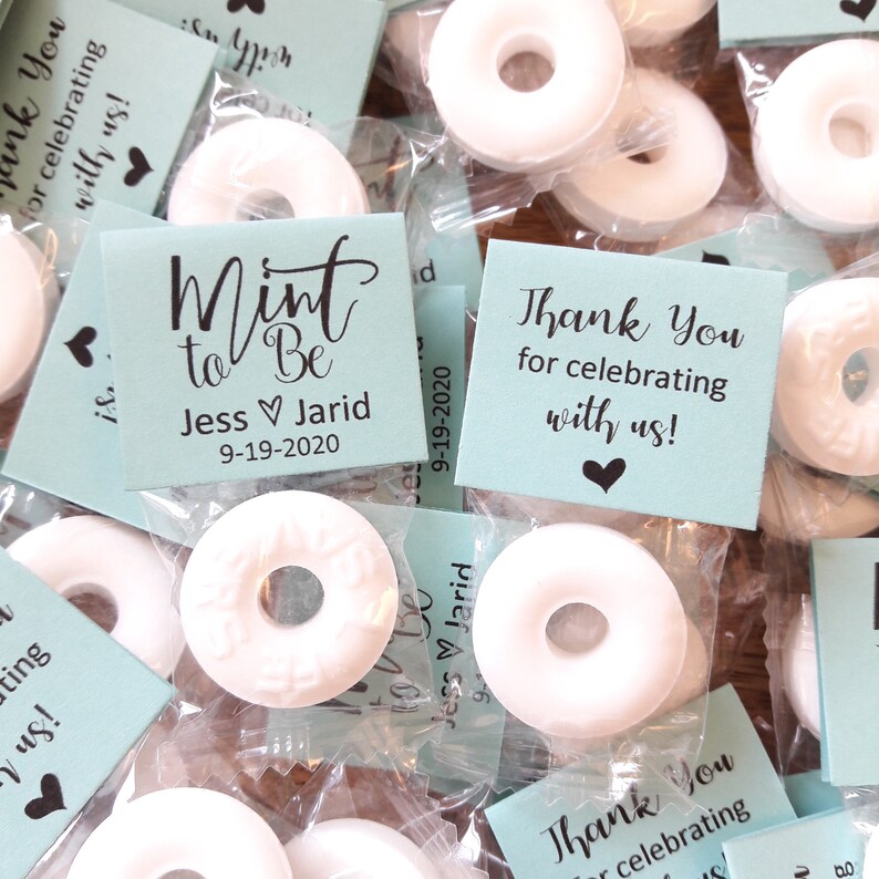 Mint to Be Wedding Favors for Guests in Bulk Lifesaver Mints Etsy