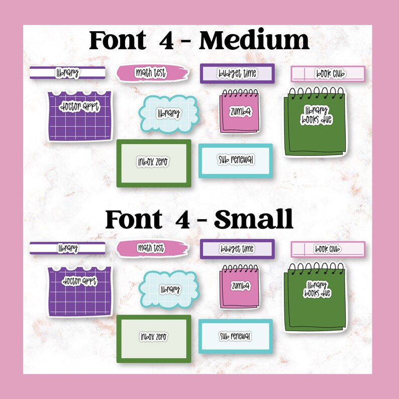 PRINTABLE Reading Script Bundle - 5 Scripts - 2 Sizes - Font 4 - Etsy