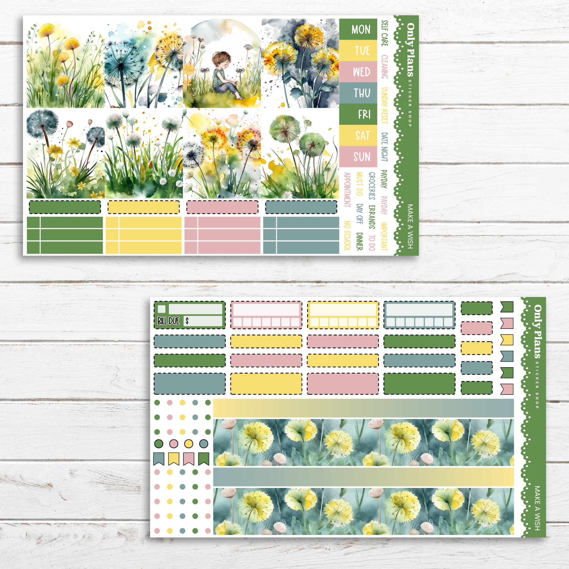 PRINTABLE Weekly Sticker Kit 186 - Hobonichi Cousin - Hobo Cousin ...