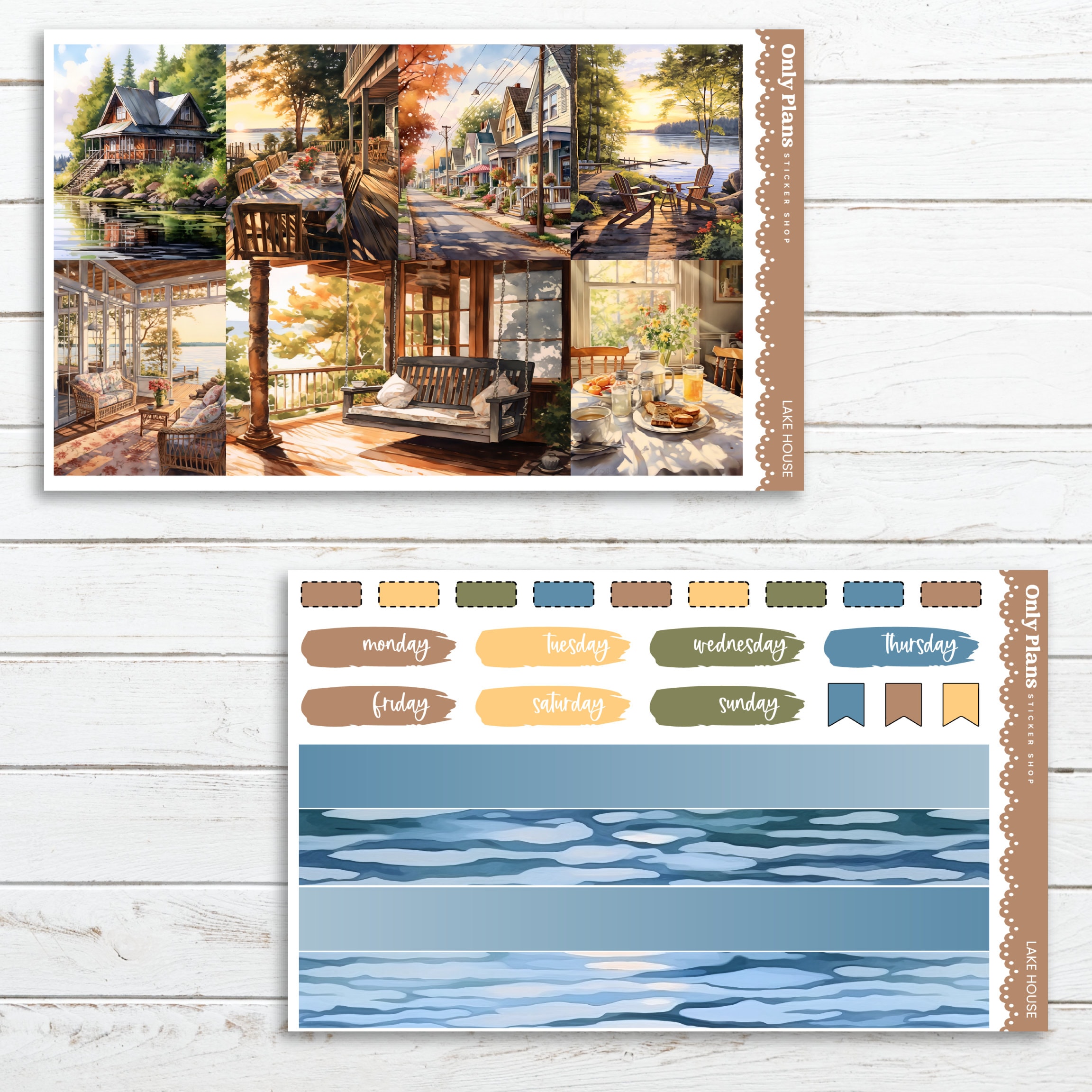 PRINTABLE Weekly Sticker Kit 188 - Standard Vertical - Planner Stickers ...