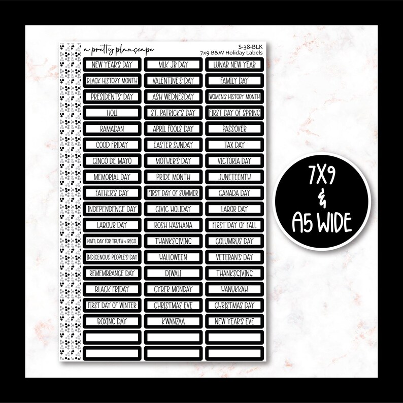 PRINTABLE Holiday Script Labels - S-38 - S-39 - Silhouette Cut Files ...