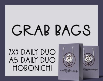 Mystery Bags (NOT OOPS) - Daily Duo & Hobonichi Weeks - Grab Bags